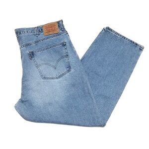 Levi's 550 vintage relaxed fit light wash jeans
